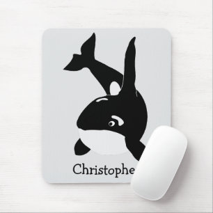 Schlachterwal-Design Mousepad