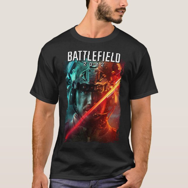 Schlachtfeld 2042 Klassischer T - Shirt (Vorderseite)