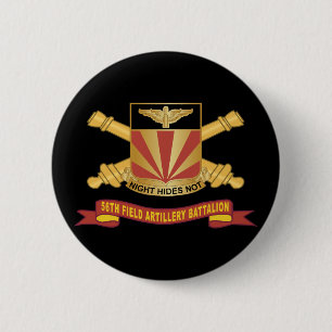 Schlachtfeld des 56. Feldartillerie - DUI w Br - B Button