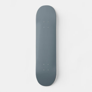 Schlachtfeld grau (Vollfarbe) Skateboard