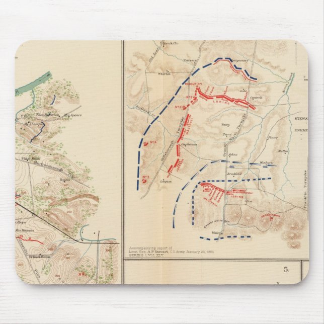 Schlachtfeld, Nashville, Tenn Mousepad (Vorne)