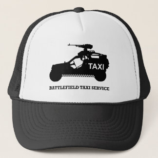 Schlachtfeld-Taxi-Service-Hut Truckerkappe