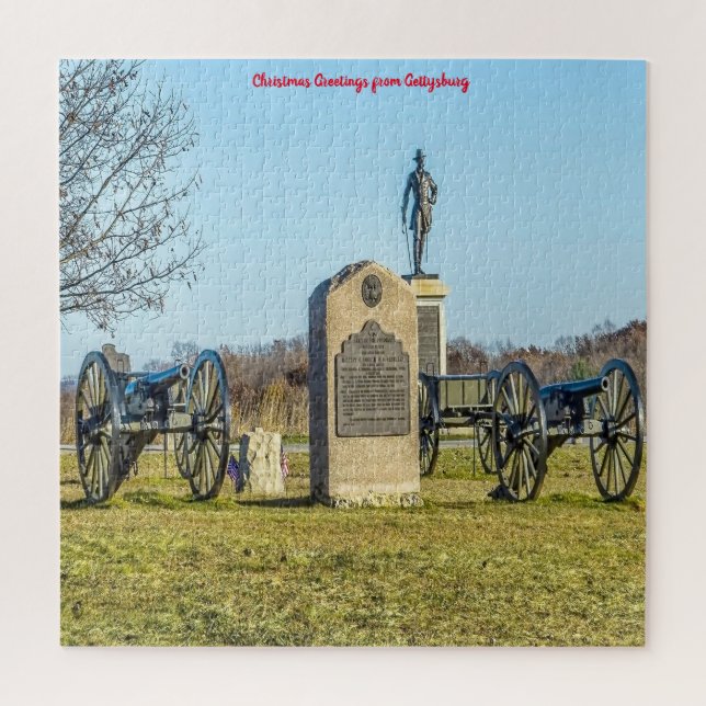 Schlachtfeld von Gettysburg. Jigsaw Puzzle (Vertikal)