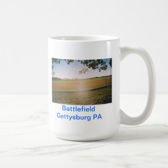SchlachtfeldGettysburg PA Kaffeetasse (Rechts)