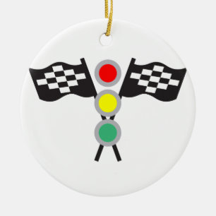 SCHLACHTFLÄCHEN UND FLÜGE KERAMIK ORNAMENT