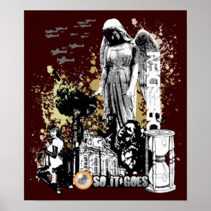 Schlachthaus-Kunst-Plakat $24,95 Poster