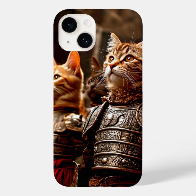Schlachtkatzen Case-Mate iPhone 14 Hülle (Rückseite)