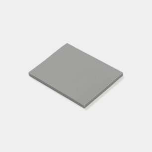 Schlachtkörpergrau (Vollfarbe) Post-it Klebezettel