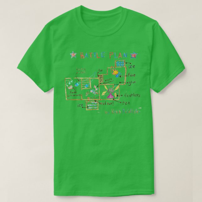 Schlachtplan T-Shirt (Design vorne)