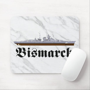 Schlachtschiff Bismarck Mauspad