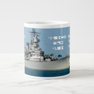 Schlachtschiff-Spezialitäten-Tasse Jumbo-Tasse