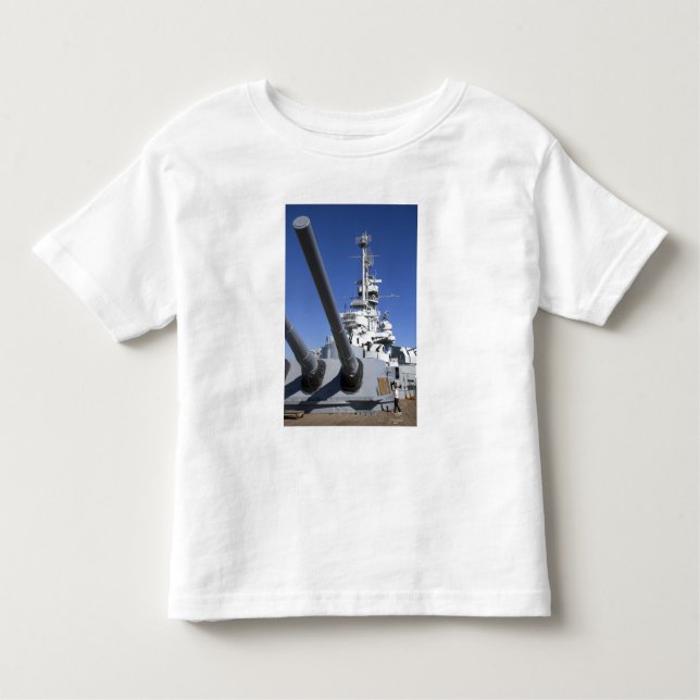 Schlachtschiff USSs Alabama am Kleinkind T-shirt (Vorderseite)