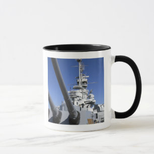 Schlachtschiff USSs Alabama am Tasse