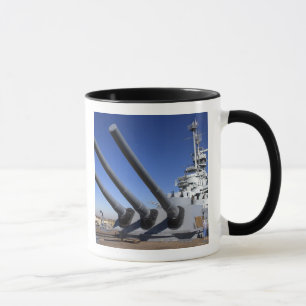 Schlachtschiff USSs Alabama an Tasse