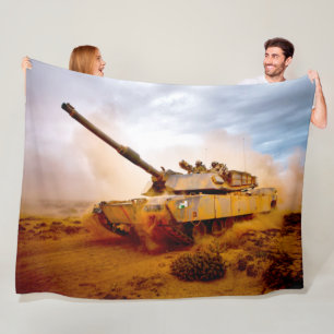 SCHLACHTTANK - Abrams M1 Fleecedecke