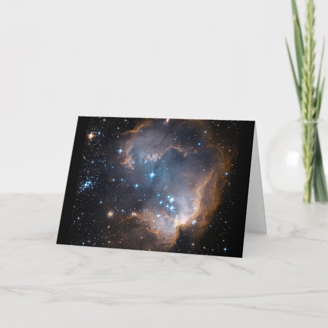 Schlachtung Angel Star Cluster Geburtstag Karte (Vorderseite)