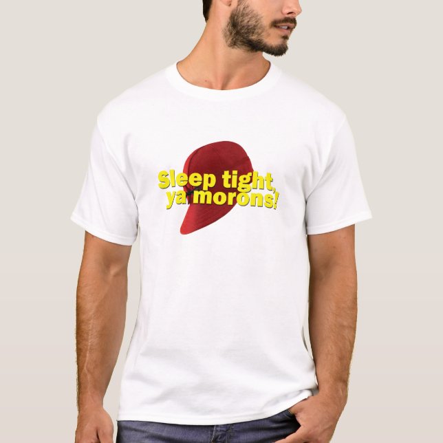Schlaf fest T-Shirt (Vorderseite)