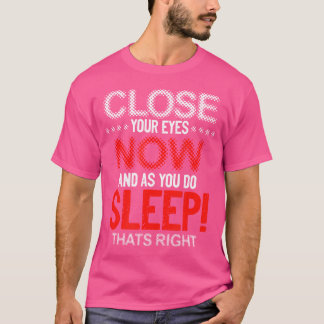 Schlaf Geist Psychisch Optische Täuschung Hypnotis T-Shirt
