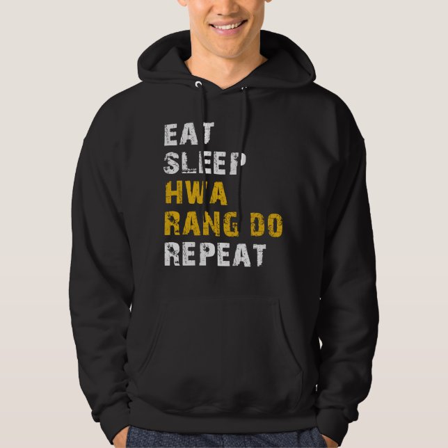 Schlaf Hwa Rang Do Hoodie (Vorderseite)