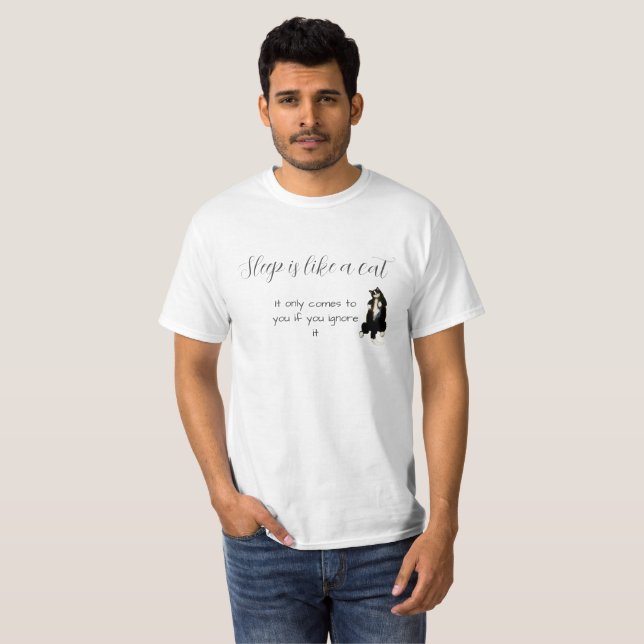 Schlaf ist wie ein T - Shirt (Vorne ganz)