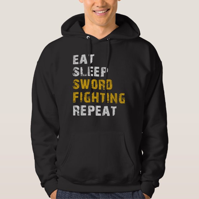 Schlaf kämpfen hoodie (Vorderseite)