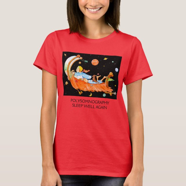 SCHLAF-LABRADOR POLYSOMNOGRAPHY T-Shirt (Vorderseite)