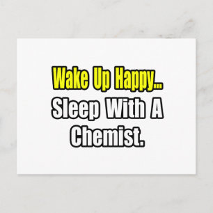 Schlaf mit Chemist Postkarte