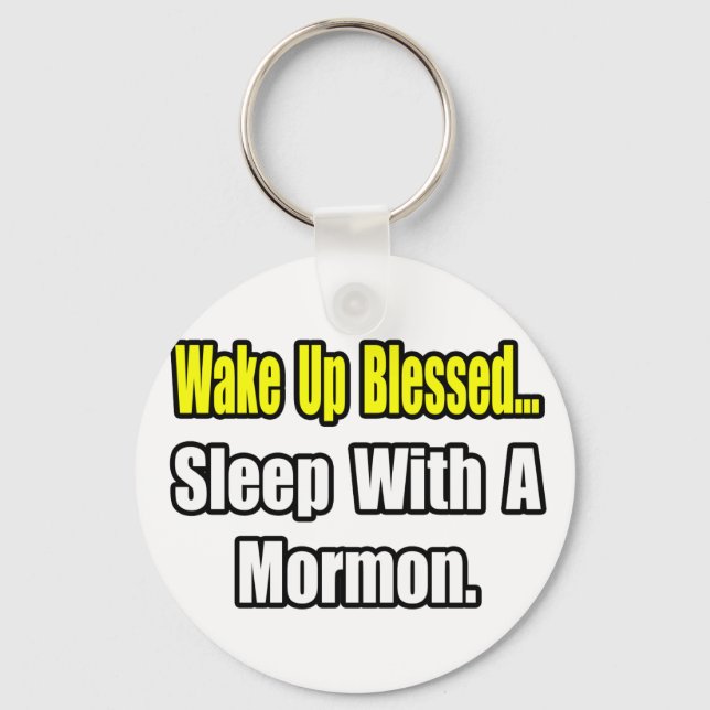 Schlaf mit Mormon Schlüsselanhänger (Vorderseite)