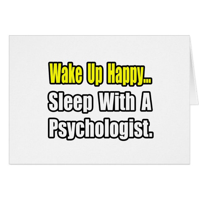 Schlaf mit Psychologen (Vorderseite (Horizontal))