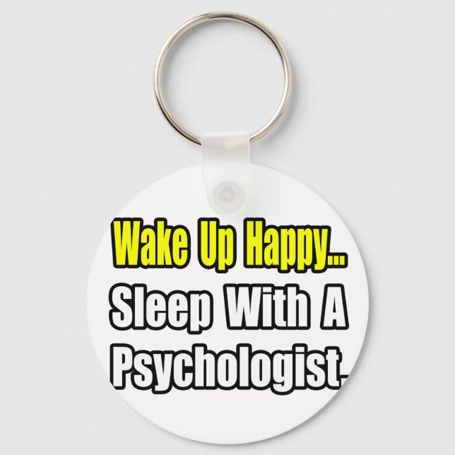 Schlaf mit Psychologen Schlüsselanhänger (Vorderseite)