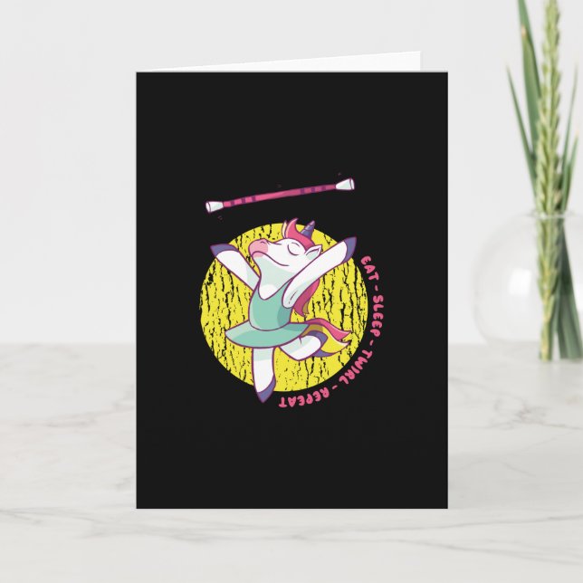 Schlaf wirbeln essen karte (Vorderseite)