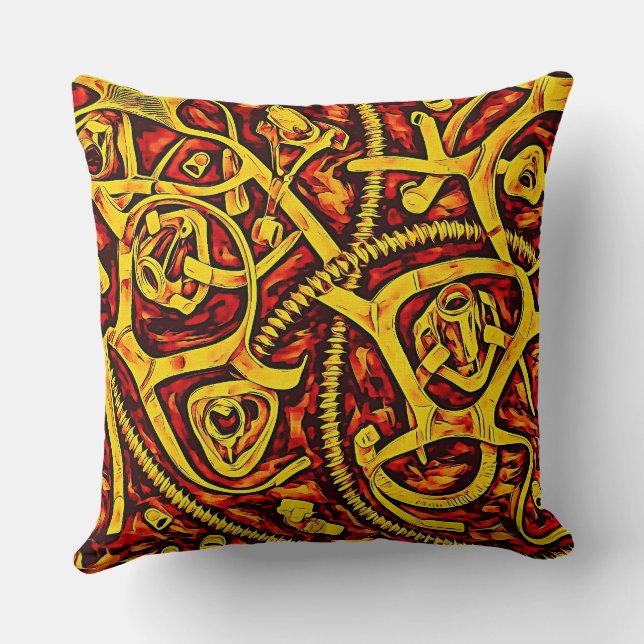 Schlafapnea Nightmare Kissen (Rückseite)