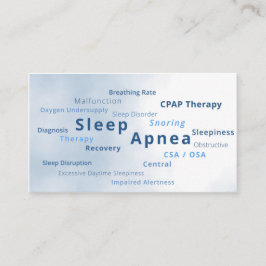Schlafapnoe Capp Maschinentherapie CSA OSA Visitenkarte