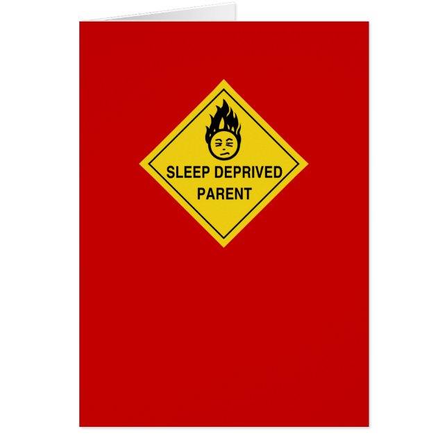 Schlafbedingte Mutterkarte (Vorne)