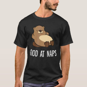 Schlafbiber gut in Nickerchen, die Biber Pajama na T-Shirt