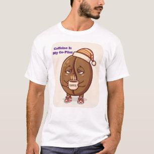 Schlafbohne Koffein-Copilot Morgen-Boost T-Shirt