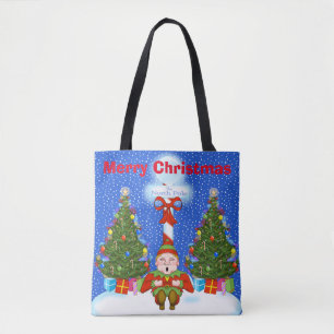 Schlafelf Weihnachtsfeiertag Tasche