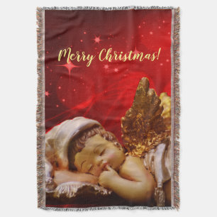 Schlafen Angel Baby Jesus Weihnachten Decke