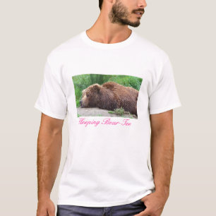 Schlafen Bär-T-Shirt T-Shirt
