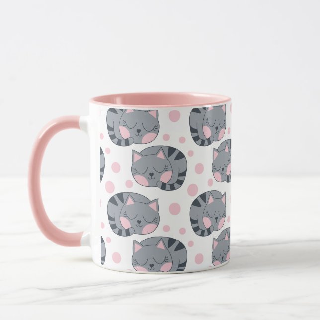 Schlafen Chat-Tasse Tasse (Links)