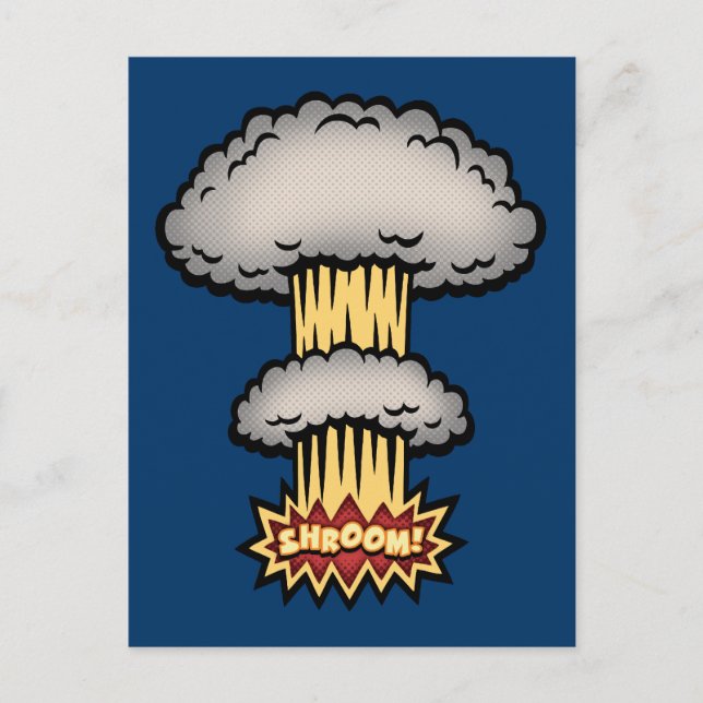 SCHLAFEN! -Farbe Postkarte (Vorderseite)