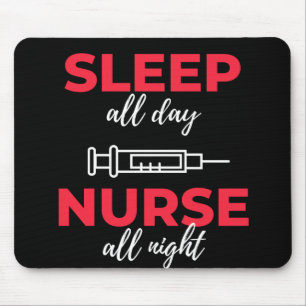 Schlafen Ganztagsnähe Mousepad