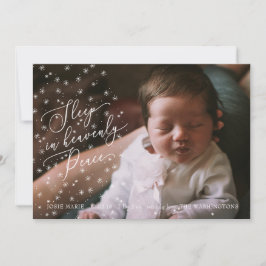 Schlafen im Himmlischen Friedenstag Geburtstag Ank Einladung