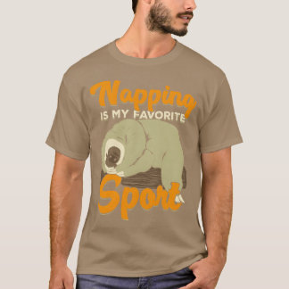 Schlafen ist mein Lieblingssport-Geschenk T-Shirt