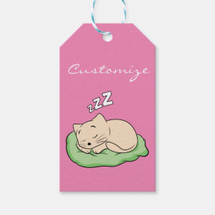 Schlafen Kitty Thunder_Cove Geschenkanhänger