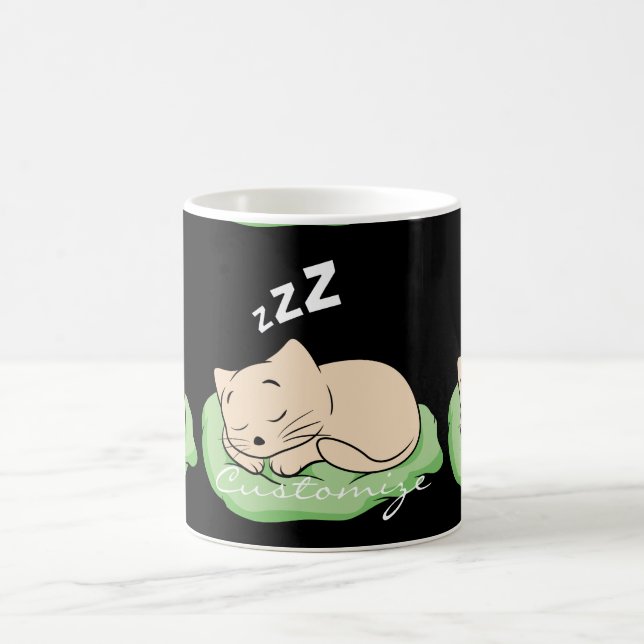 Schlafen Kitty Thunder_Cove Kaffeetasse (Mittel)