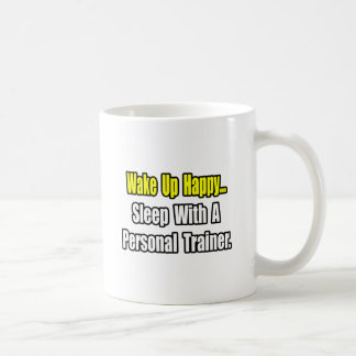 Schlafen mit einem Personal Trainer Kaffeetasse