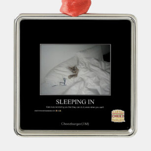 Schlafen Ornament Aus Metall