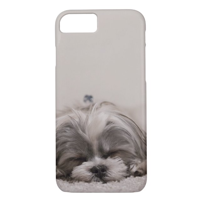 Schlafen Shih tzu Phone Case, Schlafhund Case-Mate iPhone Hülle (Rückseite)