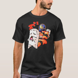 Schlafen Sushi Rolls Sleep Walking Japanisch Tradi T-Shirt